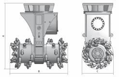 Поперечные фрезы